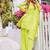 Greenish Gotta Work Suit Set With Dupatta Heavy Work Wedding Wear Dress