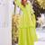 Greenish Gotta Work Suit Set With Dupatta Heavy Work Wedding Wear Dress