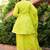 Greenish Gotta Work Suit Set With Dupatta Heavy Work Wedding Wear Dress
