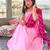 Wisteria Pink Suit Set With Leheriya Dupatta Stylish Wear Suit Set 