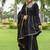 Traditional Wear Black Color Suit Set Heavy Gotta Work Suit Set With Dupatta