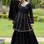 Traditional Wear Black Color Suit Set Heavy Gotta Work Suit Set With Dupatta