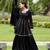Traditional Wear Black Color Suit Set Heavy Gotta Work Suit Set With Dupatta