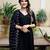 Gorgeous Suit Set With Black Dupatta Stylish Dupatta Suit Set Festival Wear