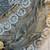 grey chiffon silk blend embroidered saree with stitched blouse