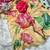 georgette floral printed saree with cutdana hand work with stitched blouse