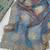 firozi chiffon silk blend heavy embroidered saree with stitched blouse