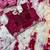 digital printed white chiffon silk blend saree with stitched blouse