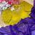 purple crunchy silk blend saree with contrast stitched blouse