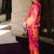 Soft crepe designer printed co-ord set