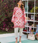 Soft crepe designer printed co-ord set