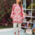Soft crepe designer printed co-ord set