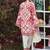 Soft crepe designer printed co-ord set