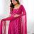 Persian rose anarkali palazzo set with dupatta