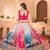 MULTICOLOR EMBROIDERY sequin WORK LEHENGA CHOLI