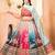 MULTICOLOR EMBROIDERY sequin WORK LEHENGA CHOLI