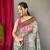 Light Green Cotton Printed Kalamkari Pattern Saree