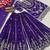 PURPE CHINON SILK EMBROIDERY PARTY WEAR PALAZZO SUIT SET 