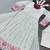 WHITE Faux Blooming EMBROIDERY Anarkali SUIT