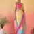 multi satin georgette printed saree with unstitched blouse