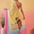 multi satin georgette printed saree with unstitched blouse