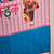 pink satin georgette printed saree with unstitched blouse