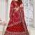 Velvet Maroon Embroidered sequin Bridal Lehenga Choli