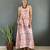 Rayon floral printed gown
