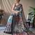 Light Blue Soft Cotton Kalamkari Printed Saree