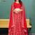 Georgette Red sequin Embroidered Bridal Lehenga Choli
