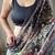 Light Green Soft Cotton Kalamkari Printed Saree