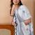 White handloom mark mul cotton jamdani and tassels saree