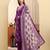 Yufta violet pure cotton kurta dupatta pant set