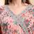 Yufta light pink pure cotton thread work anarkali kurta trouser dupatta set