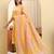 Yufta yellow pure cotton beads and stones straight kurta trouser dupatta set