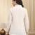 Yufta white pure cotton patchwork shirt top