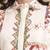 Yufta white pure cotton patchwork shirt top