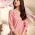 Stylish designer rayon biscuit slub fabric embroidery work kurta set with chanderi jaquard dupatta