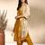 Stylish designer rayon biscuit slub fabric embroidery work kurta set with chanderi jaquard dupatta