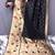 Black Rich Paithani silk blend Saree
