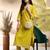 Stylish designer rayon biscuit slub fabric embroidery work kurta set with chanderi jaquard dupatta