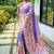 Lavender Rich Paithani silk blend Saree