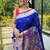Navy Blue Rich Paithani silk blend Saree
