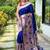 Navy Blue Rich Paithani silk blend Saree