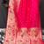Rani Pink Rich Paithani silk blend Saree