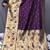 Purple Rich Paithani silk blend Saree