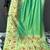 Parrot Green Rich Paithani silk blend Saree