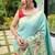 Turquoise Green Rich Paithani silk blend Saree