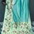Turquoise Green Rich Paithani silk blend Saree