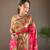 Rani Pink Paithani silk blend Saree